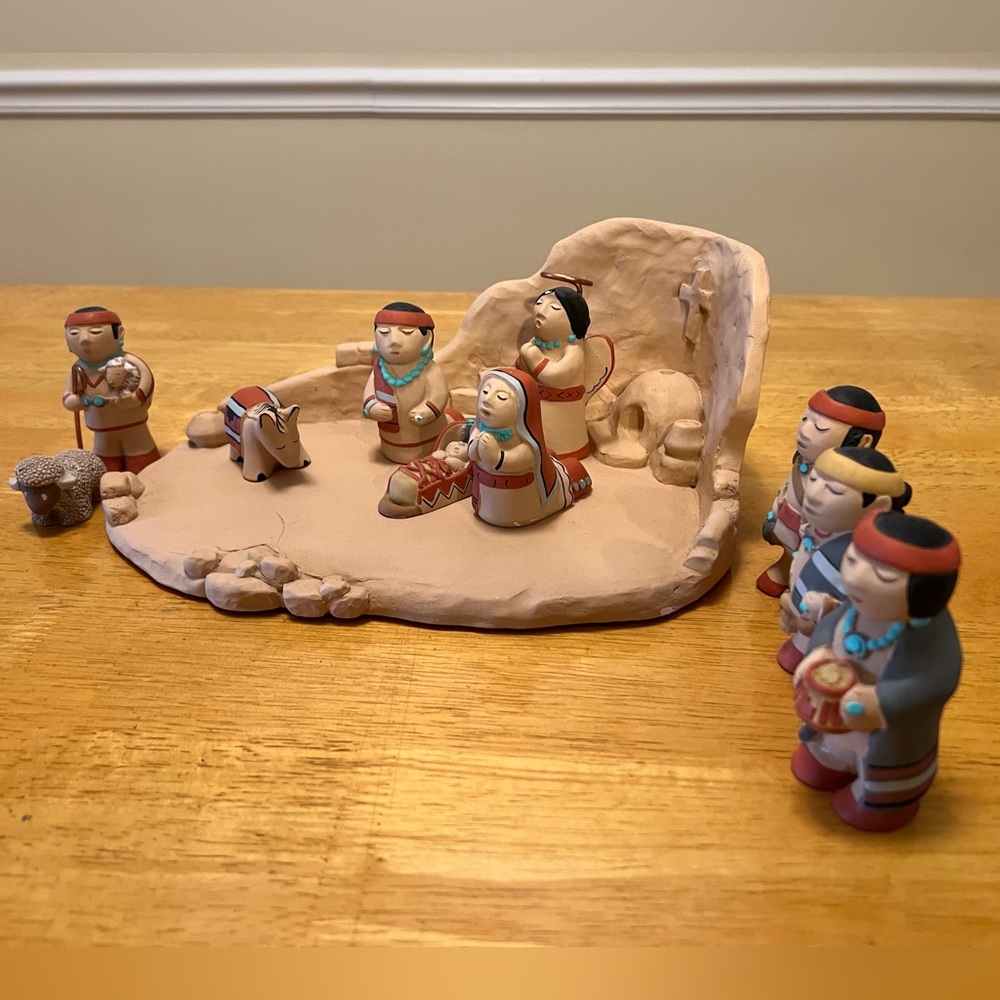 Nativity- ceramic - Picture 4 of 4